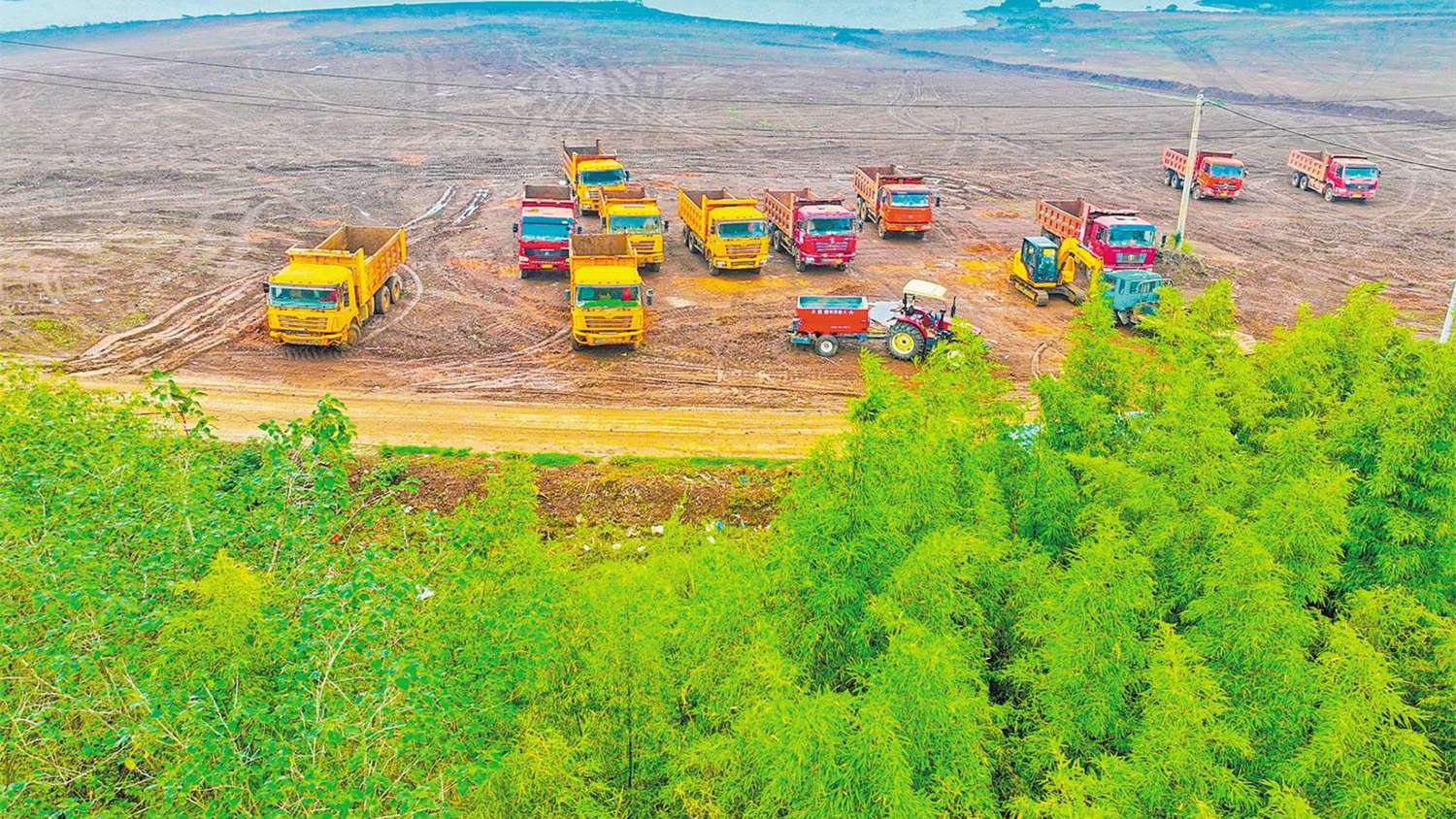 石嘴山市2022年国土综合整治项目施工