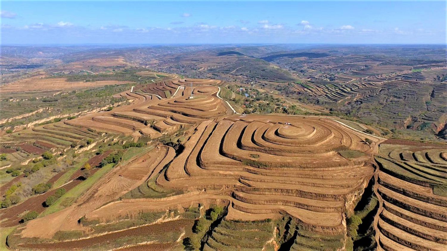 彭阳县古城镇高标准农田建设