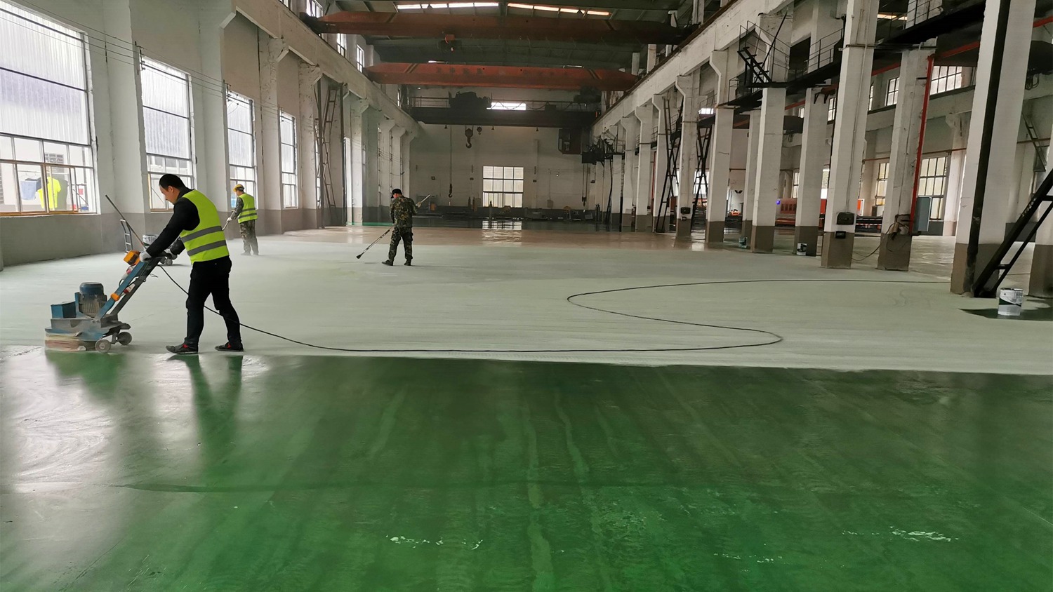 宁夏能源集团王洼煤业环氧地坪项目