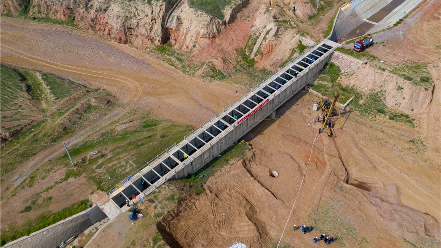 红寺堡扬水一至五干渠更新改造工程